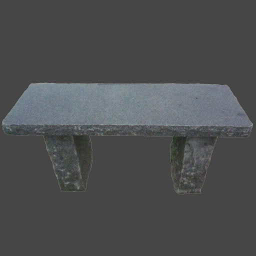 Charcoal Granite Bench